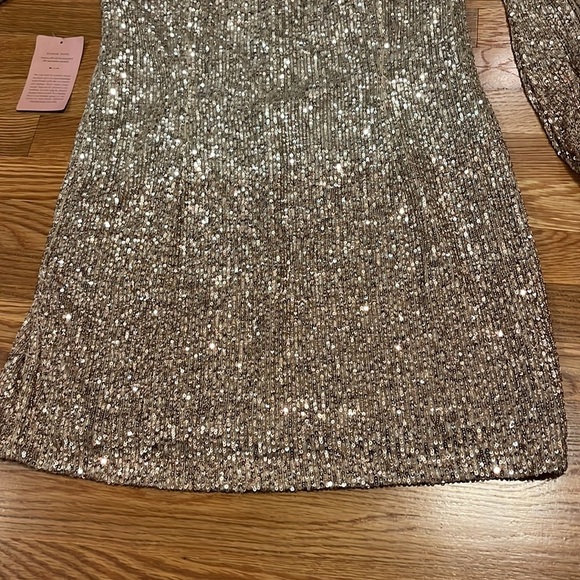 NWT BHLDN Carys Dress -Goldie Mini Sequin Dress size 16 - Picture 10 of 15